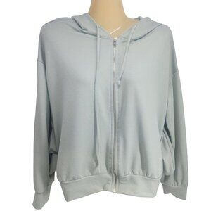 Birdy‎ Grey Hoodie Light Green Women's Size S